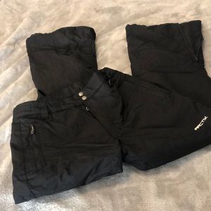 Arctix black men's ski pants size small